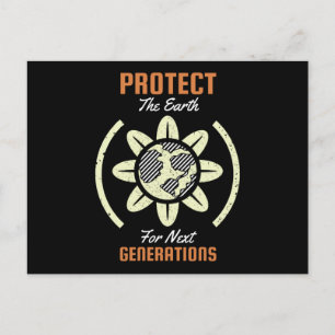 Protect the Earth for Next Generation Postcard