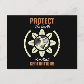 Protect the Earth for Next Generation Postcard