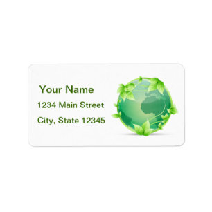 Protect The Earth Label