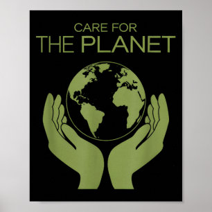 Protect The Earth Nature Lover Earth Day Poster