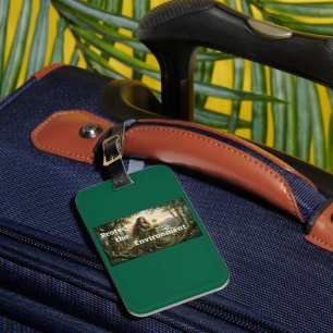 Protect the Environment Luggage Tag