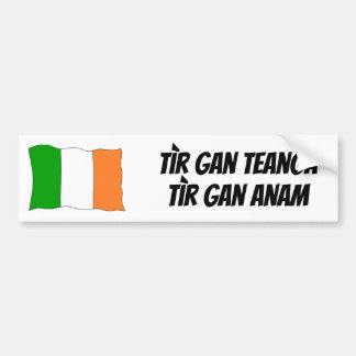 Protect The Irish Language Bumper Sticker