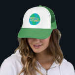 PROTECT THE PLANET SAVE EARTH Eco Green Trucker Hat<br><div class="desc">Check out this awesome hat! Add your own text. Check out my shop for butterflies,  birds,  RVs,  camping,  hiking,  flowers and lots more!</div>