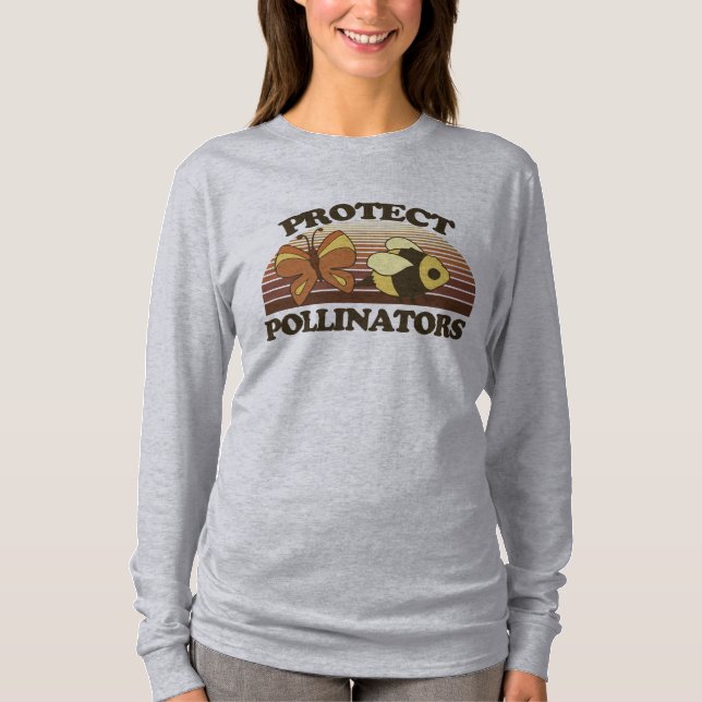 Protect the Pollinators T-Shirt (Front)