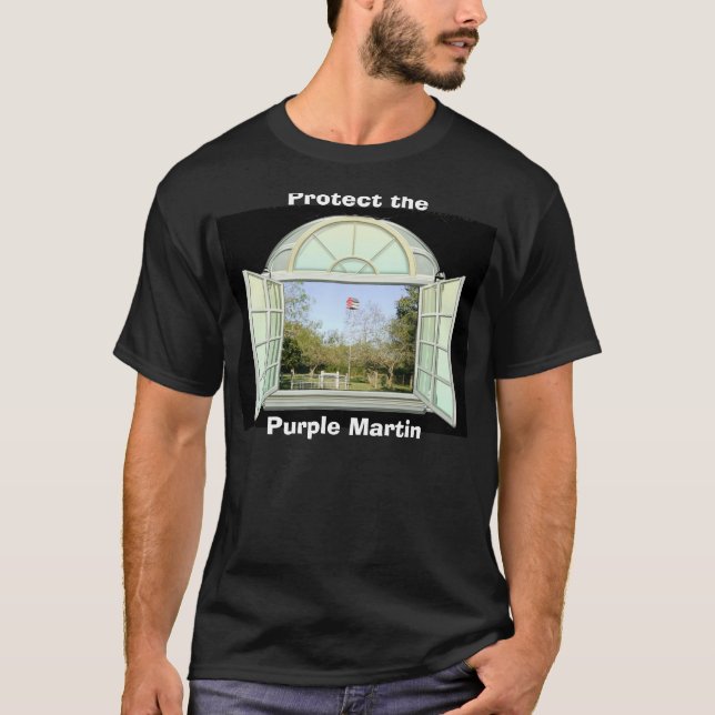 Protect the  Purple Martin T-Shirt (Front)