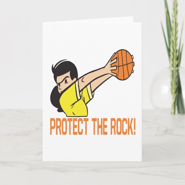 Protect The Rock Card (Front)