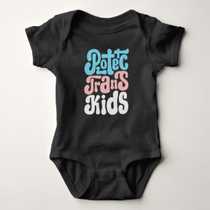 Protect Trans Kids Baby Bodysuit