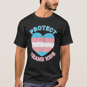 Protect Trans Kids LGBT Pride Transgender Trans Li T-Shirt