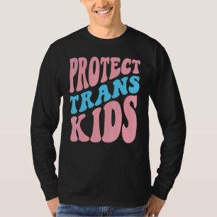 Protect Trans Kids Lgbt Trans Pride Transgender 2 T-Shirt