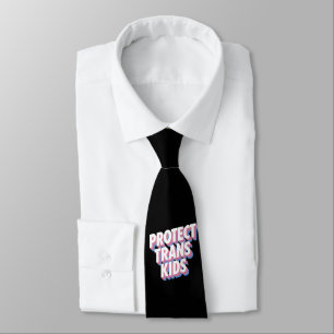 Protect Trans Kids LGBTI+ Rights Pride Month Proud Tie