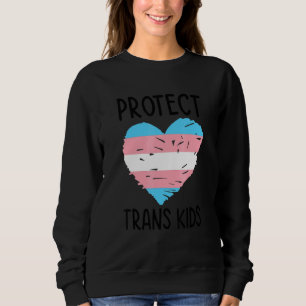 Protect Trans Kids Lgbtq Rainbow Pride Diversity Q Sweatshirt