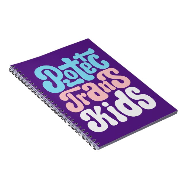 Protect Trans Kids Photo Notebook (Right Side)