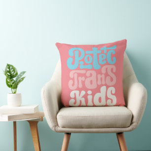 Protect Trans Kids Pillow