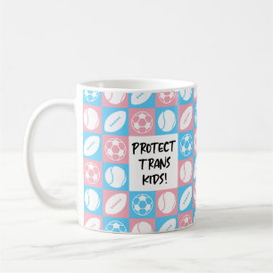Protect Trans Kids Sports Student Athletes Coffee Mug
