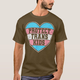 Protect Trans Kids Transgender Flag Lgbt Rights Pr T-Shirt