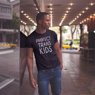 Protect Trans Kids Transgender LGBTQ Support T-Shirt