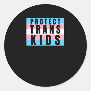 Protect Trans Kids Transgender Pride Sticker 