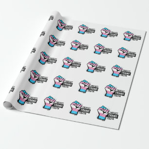 Protect Trans Youth - Pride Fist Wrapping Paper