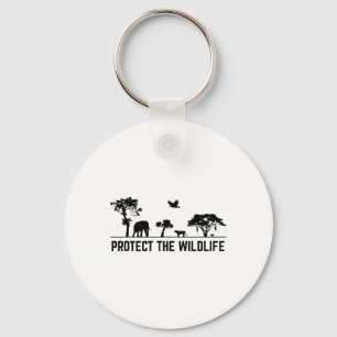 Protect Wildlife Safari Animal Conservancy Nature  Key Ring