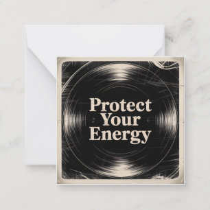 Protect Your Energy Card