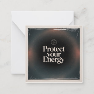 Protect Your Energy Card