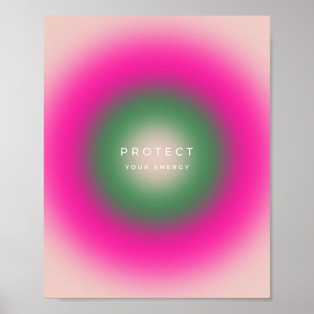 Protect Your Energy Poster (Front)