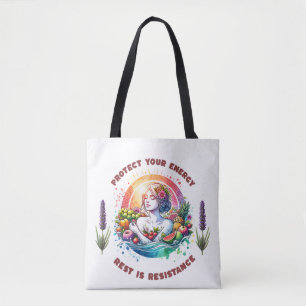 Protect Your Energy T-Shirt – Spiritual Self-Care  Tote Bag