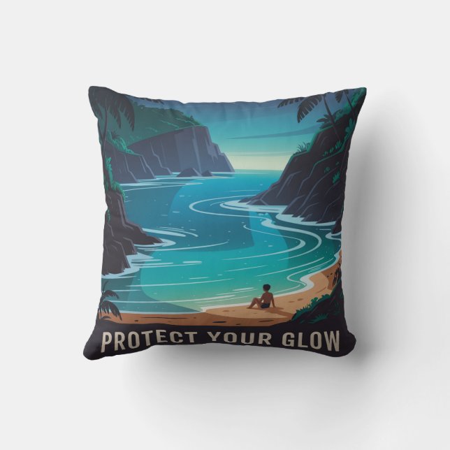 Protect Your Glow Cushion (Back)