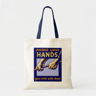 Protect Your Hands! Tote Bag