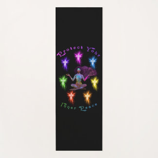Protect Your Inner Peace Woman Chakra Yoga Mat