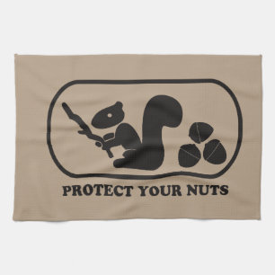 Protect your nuts – Gone Girl Tea Towel