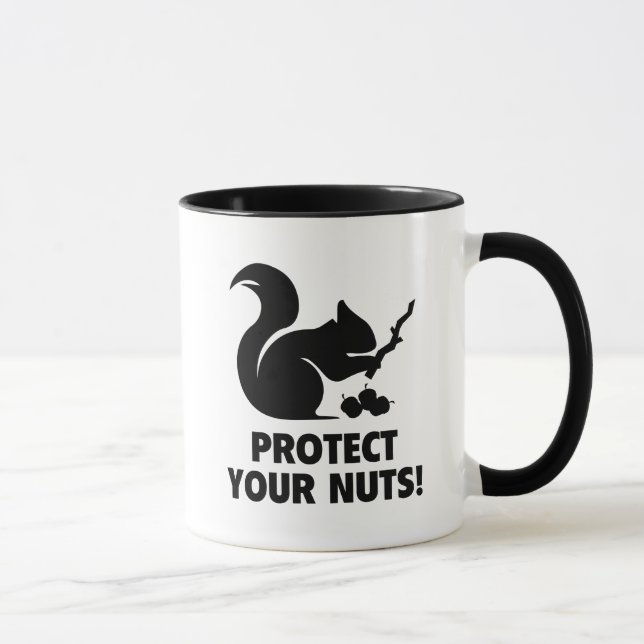 Protect Your Nuts! Mug (Right)
