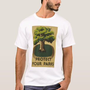 Protect Your Parks 1938 WPA T-Shirt