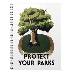 Protect Your Parks Notebook