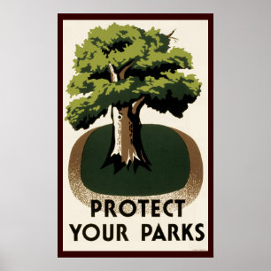 Protect Your Parks Poster
