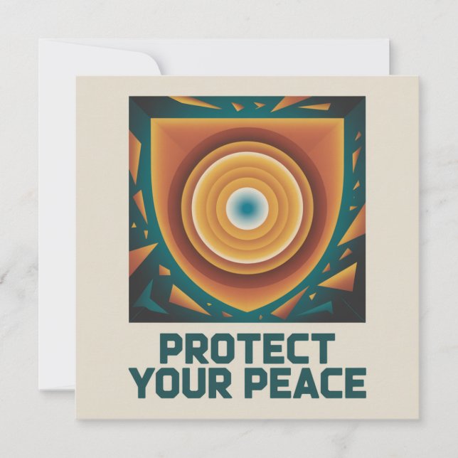 Protect Your Peace Invitation (Front)