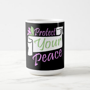 Protect Your Peace Mental Health Wellness Mindful Magic Mug