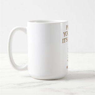 Protect Your Peace — Minimalist Self-Care Quote Coffee Mug