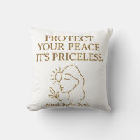 Protect Your Peace — Minimalist Self-Care Quote