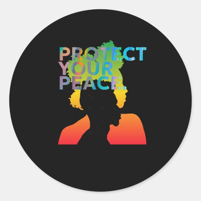 Protect Your Peace Sticker  (Front)