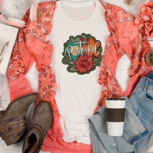 Protected Bold Floral Pretty Inspirivity T-Shirt