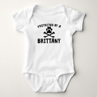 Protected By A Brittany Baby Bodysuit