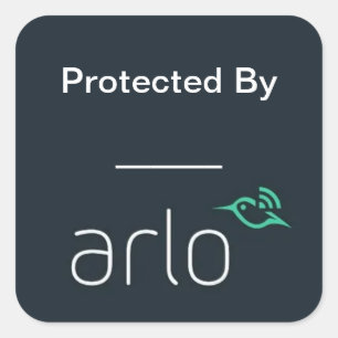 Protected By Arlo Decal / Stickers