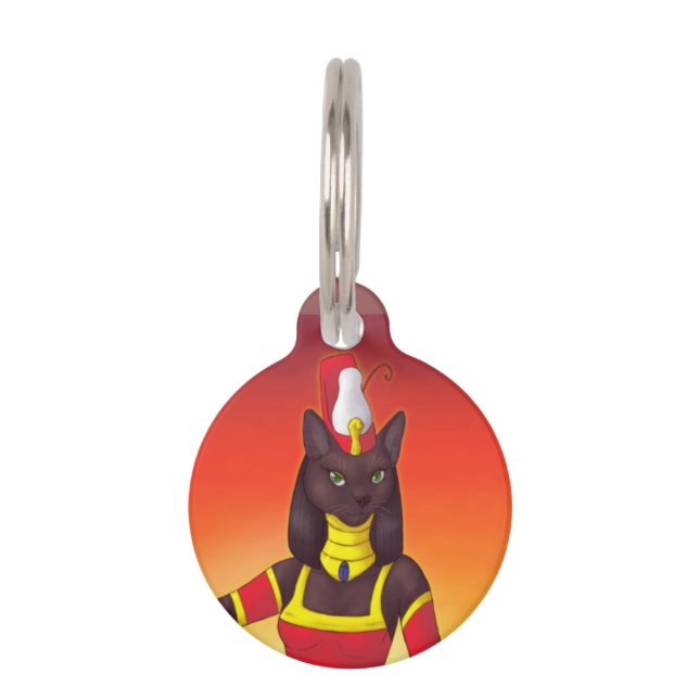 Protected by Bast-Mut Pet Tag (Front)