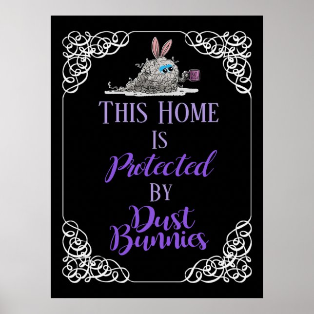 Protected By Dust Bunnies  Poster (Front)