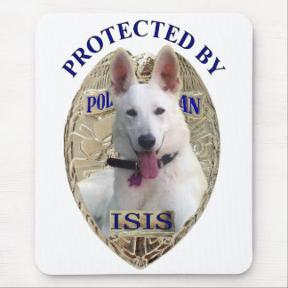 Protected By Isis Mouse Pad