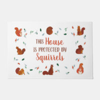 Protected by Squirrels funny
