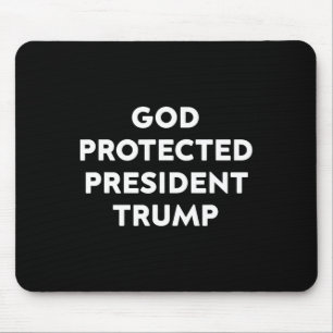 Protected President Trump Mouse Pad