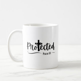Protected - Psalm 91 Bible Verse Scripture Mug