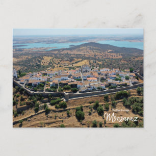 Protecting the Border- Monsaraz Portugal Postcard